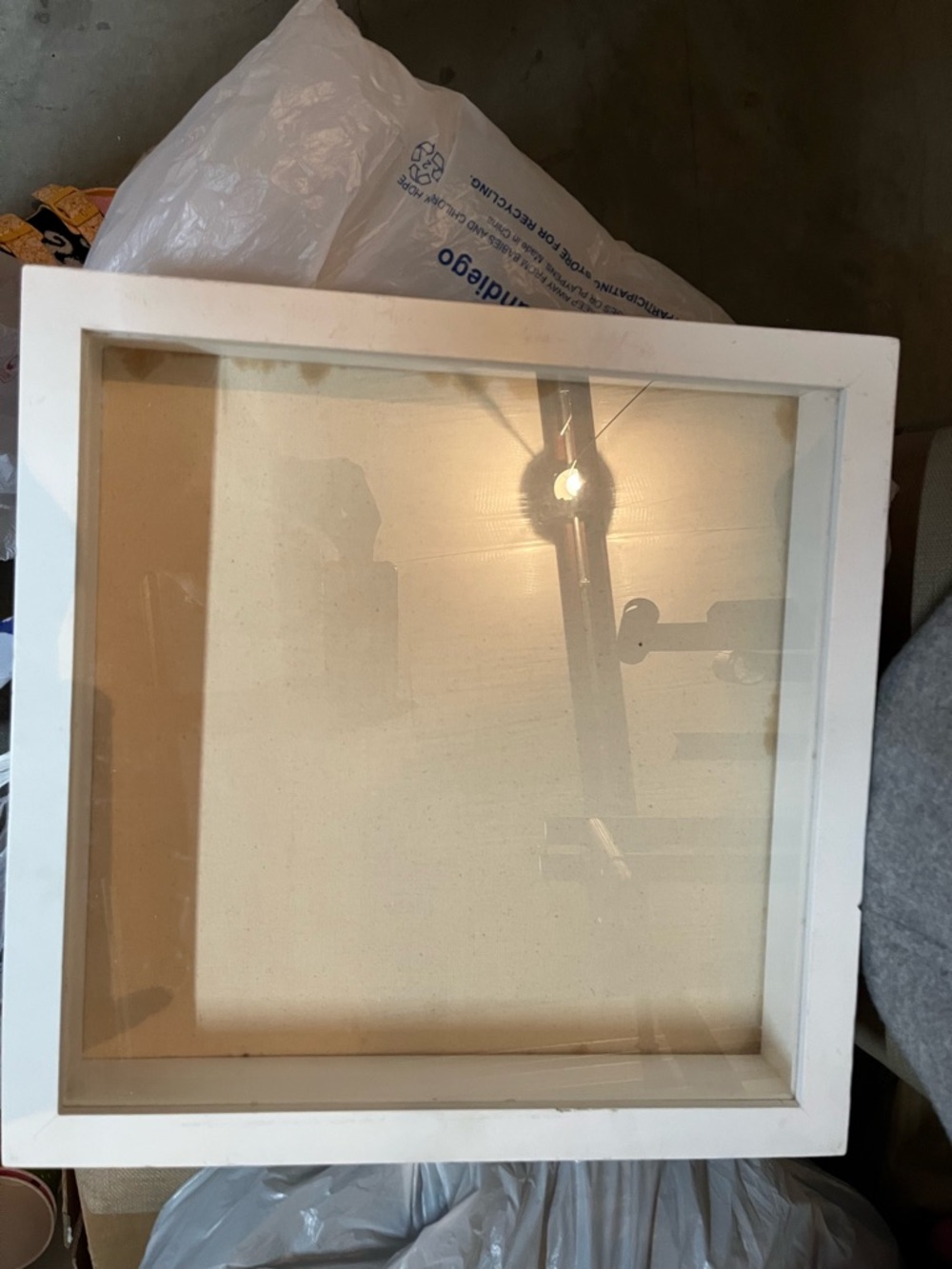 White Decorative Shadow Box Frame - Home Accents